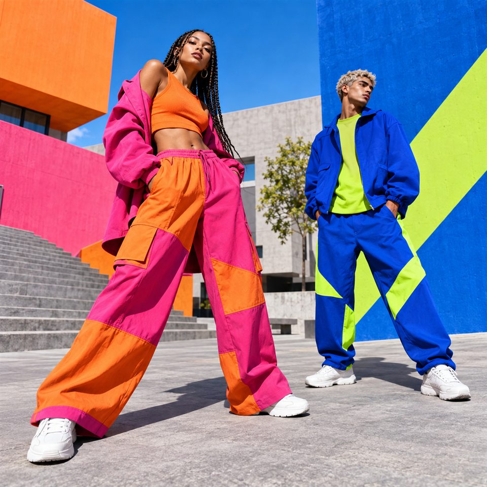 Post para Instagram de campanha de moda urbana